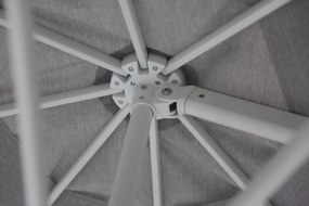 Zweefparasol  3.5m S2 Excellent (excl. voet) Grijs-antraciet Camello Luna
