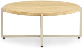 Stoel en Bank Loungeset 5 personen Aluminium/Wicker Taupe  Apple Bee Milou