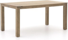 Tuin eettafel ROUGH | Rechthoekig | Tuintafel Teakhout | 160x90cm | 4 personen | Kees Smit Tuinmeubelen