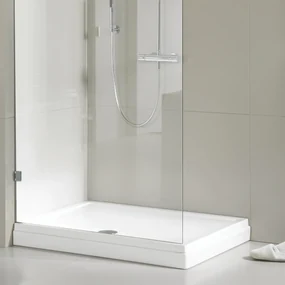 Riho Davos rechthoekige douchebak 130x80cm wit glans