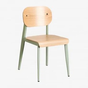 Set Van 4 Eetkamerstoelen And Celadon - Sklum