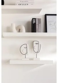 Set Van 3 Wandplanken Jario Wit Hout - Sklum