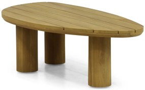 Stoel en Bank Loungeset 5 personen Teak Old teak greywash  Santika Furniture Santika