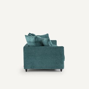 Omvormbare, compacte bank in gerecycled polyester, Lazare