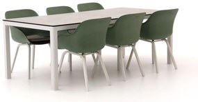 Diningset Hartman | 6 personen | Tuinset kunststof | 7-delig | Kees Smit Tuinmeubelen