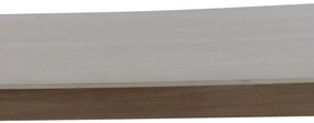 Dining Tuintafel rechthoekig 160 x 90 cm Aluminium Taupe Santika Indah