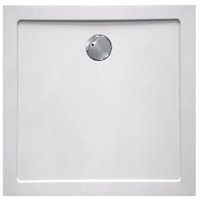 Haceka Belice Douchebak - 90x90x4cm - composiet - vierkant - glans wit 1159034