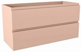 Mondiaz HAY wastafelonderkast - 100x40x50cm - 2 lades - uitsparing rechts - softclose - Rosee M45113Rosee