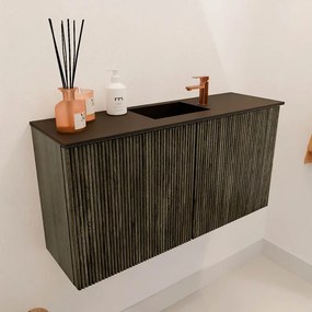 Mondiaz Joya 80cm toiletmeubel shadow met wastafel faye midden 1 kraangat urban