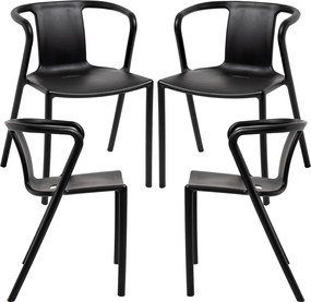 Set van 4 Indi-stoelen