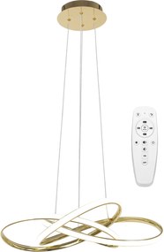 Moderne LED plafondlamp PILOT APP815-CP Node Gold