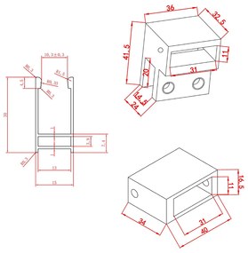 Saniclear Modern douchecabine 80x90 met 90cm deur anti-kalk zwart