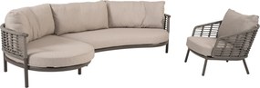 Puglia chaise longue loungeset 3 delig terre Taste 4SO