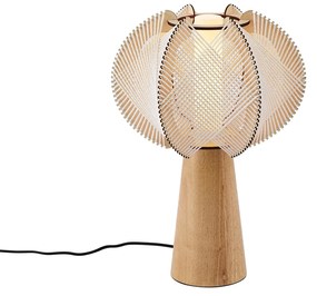 Japandi tafellamp beige 45cm - Gertie