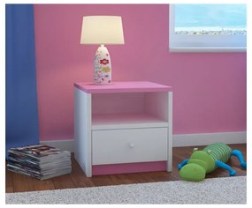 Peuter Roze Kindernachtkastje Babydreams 5060504989190 Children's Beds Home, 40x40x30 Children's Beds Home