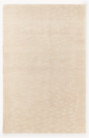 Handgeweven lyocell vloerkleed Oriana