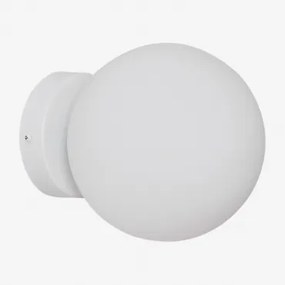 Wandlamp Van Roestvrij Staal Met Kristallen Bol Uvol Traditional Wit - Sklum