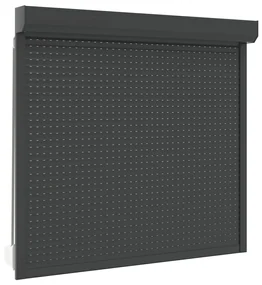 vidaXL Rolluik 160x150 cm aluminium antraciet