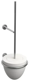 Clou Slim toiletborstelgarnituur 13.2x37cm rvs geborsteld CL/09.03042.41