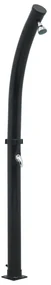 vidaXL Solardouche 20 L 214 cm zwart