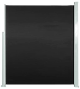 vidaXL Windscherm uittrekbaar 160x500 cm blauw