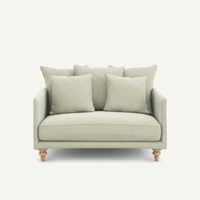 2-zits stonewashed fluwelen bank, Lazare