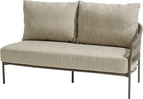 Taste by 4 Seasons Campo hoek-loungebank Terre Loungestoel   bruin weerbestendig