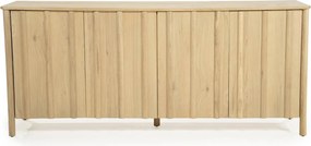 Modern Dressoir Eikenhout Naturel - 183x47x80cm.