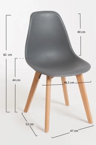 Set 4 Kelen Stoelen