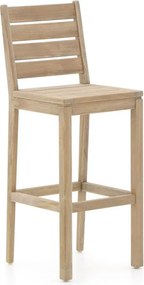 Barkruk tuin | ROUGH-S | Hout | Old Teak | Tuinstoel | Kees Smit Tuinmeubelen