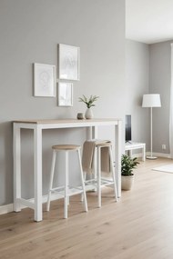 Set Bar Mesa Alta + 2 Taburetes Tycon