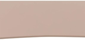 Goossens Salontafel Olivia organisch, metaal bruin, modern design, 64 x 35 x 48 cm
