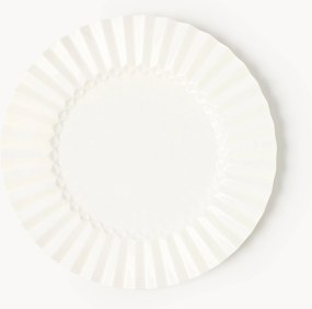 Ontbijtborden Antonin met geribbeld rand, 4-delig