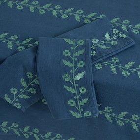 Geborduurd gewassen katoenen tafelkleed, Auvray