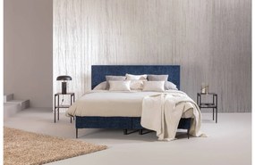 Goossens Boxspring Ease One Incl. Matras, Vlak 180 x 210 cm (=2x 90 x 210 cm) met hoofdbord + 2x matras shapes 1