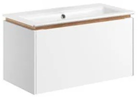 Crosswater Mada badmeubelset - 70x36.7x36cm - 1 wasbak - zonder kraangat - mat wit sw928088 SW928276