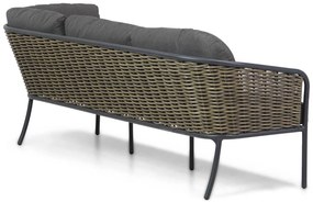 Hoek loungeset  Aluminium/wicker Grijs 5 personen Lifestyle Garden Furniture Enchante/Montana