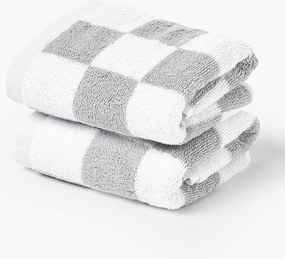 Westwing Crosby Studios, katoenen handdoek Damier, in verschillende formaten