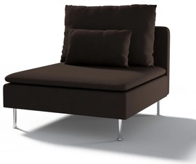 Dekoria Söderhamn hoes voor 1-zitselement, coffee