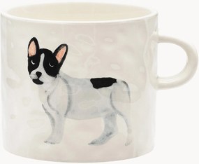 Handbeschilderde keramische beker French Bulldog