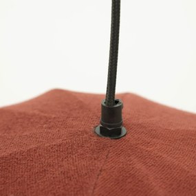 By-Boo Vinta Stoffen Hanglamp Burgundy Rood