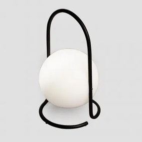 Draadloze LED tafellamp voor buiten Balum Zwart - Sklum