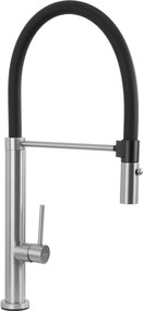 Keukenkraan Rea Viera nickel Brush