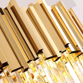 Kristallen lamp gouden wandlamp APP602-W