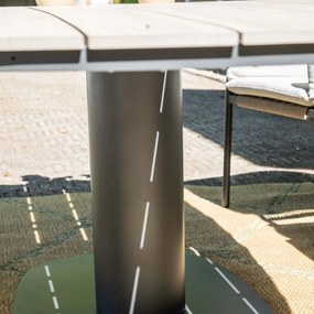 Garden Impressions Leona tuintafel 230x110xH72 cm - donker grijs