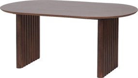 Eettafel Geribbelde Poot 200cm - 200 X 100cm.