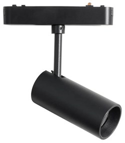 Moderne spot zwart voor railsysteem 1-fase 9W 2700K-6000K - Magnetic Gert