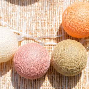 Cotton Ball Lights Outdoor lichtslinger - Starter Kit - Dulce