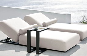 Flow. Ligbed Sentosa Graumel chalk met zwart frame