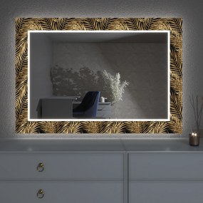 LED spiegel met decor D2